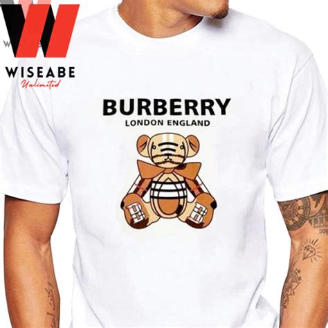 burberry t shirt teddy bear|burberry shirt with bear.